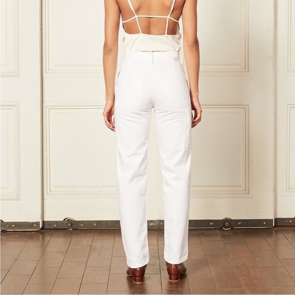 Boyish BY HER white Buttonfly denim jeans size 26 Bailey in Vertigo cut 0295 - Picture 2 of 16